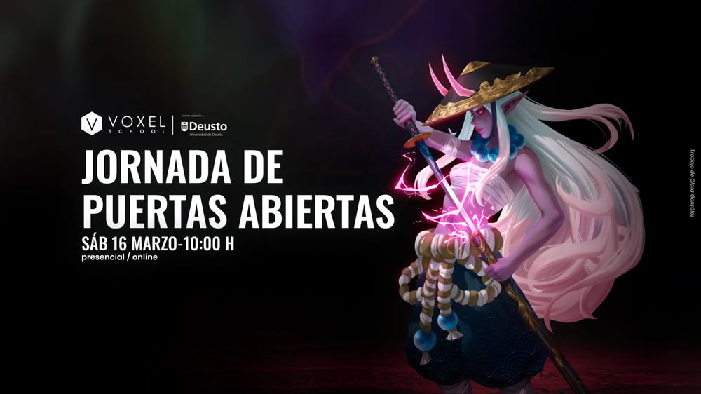 JORNADA DE PUERTAS ABIERTAS CON TALLERES GRATUITOS PARA FUTUROS ESTUDIANTES DE LOS GRADOS UNIVERSITARIOS DE ARTE DIGITAL