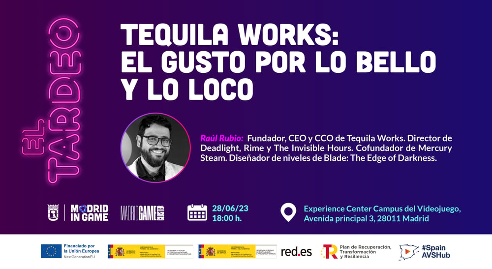Cuarta edición de “El Tardeo de Madrid in Game” con Tequila Works