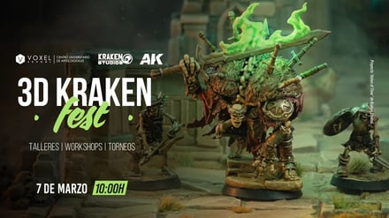 3D Kraken Studios Fest — 7 de Marzo