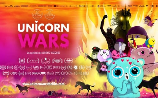 Unicorn Wars, animación a lo bestia nominada a los Goya
