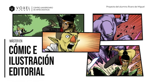 NUEVAS BECAS PARA EL MÁSTER DE CÓMIC E ILUSTRACIÓN EDITORIAL