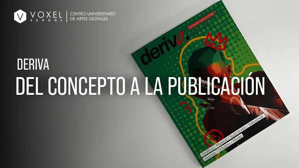 Deriva: la nueva revista de diseño creada por los alumnos de Voxel School