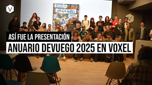 Así fue la presentación del Anuario DeVuego 2025 en Voxel School