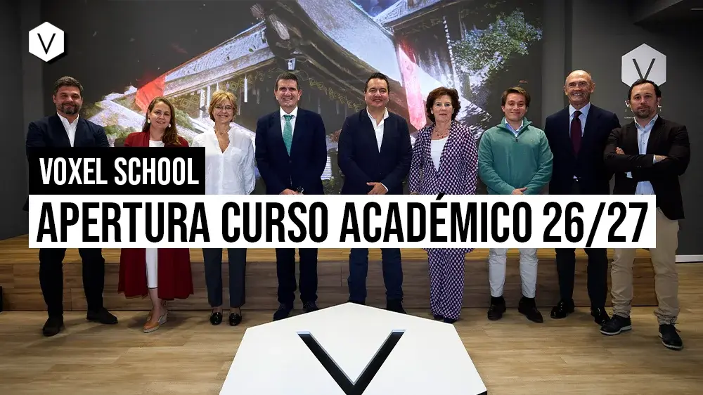 Voxel School inaugura el curso académico 26/27 con creatividad, talento y conexión con la industria