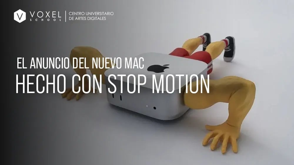 Apple recupera el stop motion para spot del nuevo Mac mini