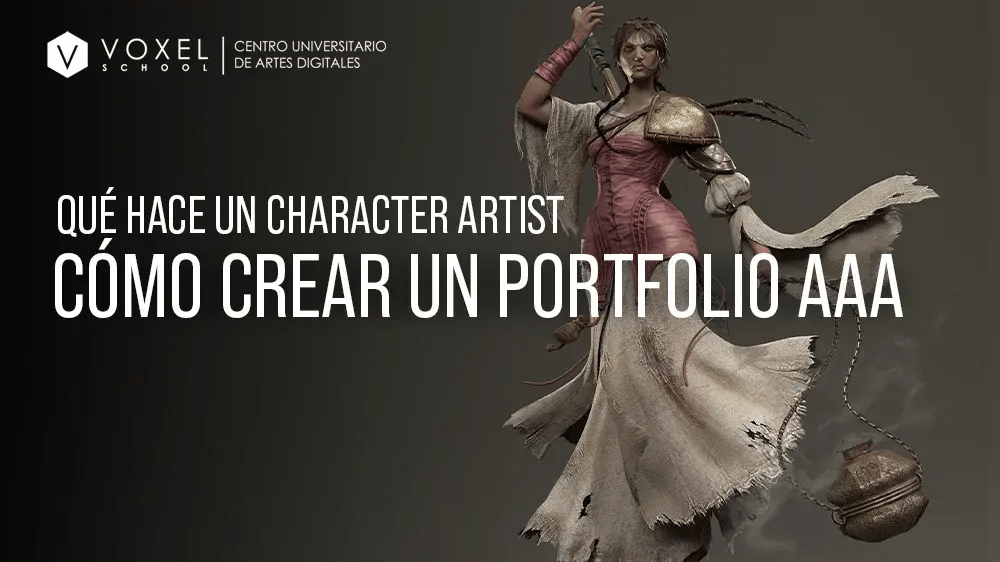 Qué hace un Character Artist y cómo crear un portfolio para estudios AAA