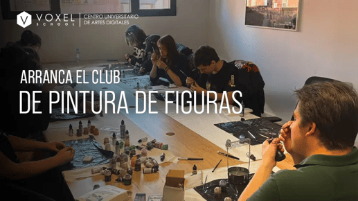Arranca el Club de Pintura de Figuras en Voxel School