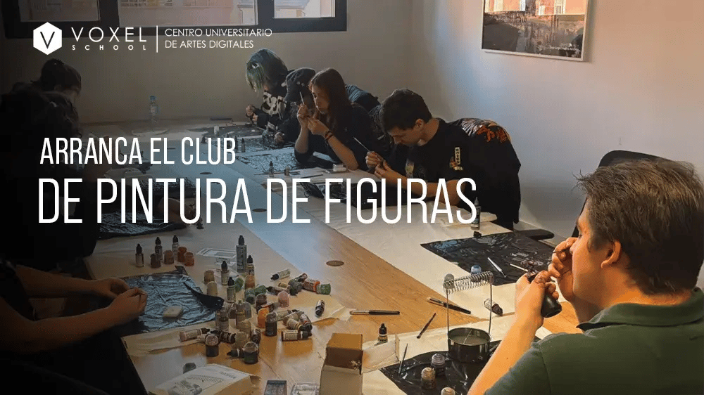 Arranca el Club de Pintura de Figuras en Voxel School