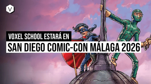 Voxel School estará en la San Diego Comic-Con Málaga 2026