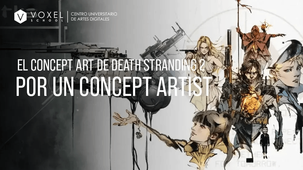 El concept art de Death Stranding 2, explicado por un Concept Artist