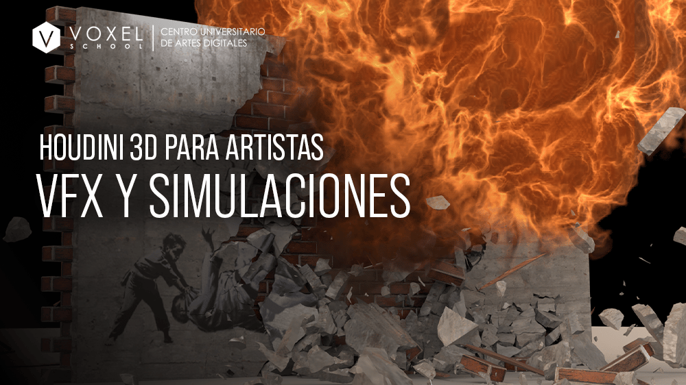 Houdini 3D para artistas: creación de efectos visuales y simulaciones