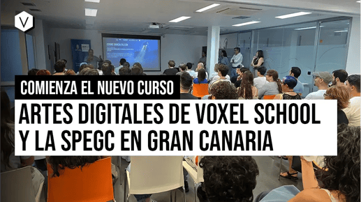 Comienza el nuevo curso de artes digitales de Voxel School y la SPEGC en Gran Canaria