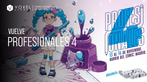 “Profesionales” vuelve a Madrid: el festival que celebra el talento del cómic, la ilustración y la animación