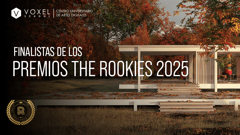 Los finalistas de the Rookies awards 2025, el talento de Voxel School ¡Descúbrelos!
