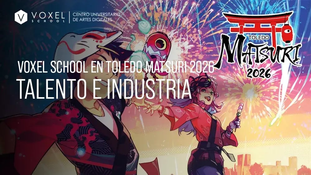 Voxel School en Toledo Matsuri 2026: talento, industria y un premio al mejor arte