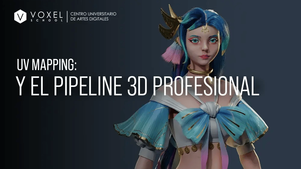 UV Mapping: qué es y cómo funciona en el pipeline 3D profesional