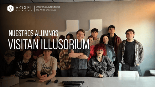 Nuestros alumnos del Grado Universitario de animación visitan Illusorium Studios: un encuentro con la industria