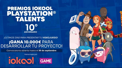 ESTE SÁBADO 30 DE SEPTIEMBRE TERMINA EL PLAZO PARA PARTICIPAR EN LA 10ª EDICIÓN DE LOS PREMIOS PLAYSTATION TALENTS