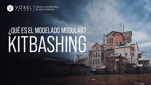 Kitbashing: Técnicas de modelado modular para entornos de alta fidelidad