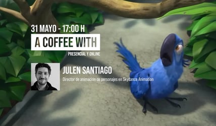 A coffee with Julen Santiago