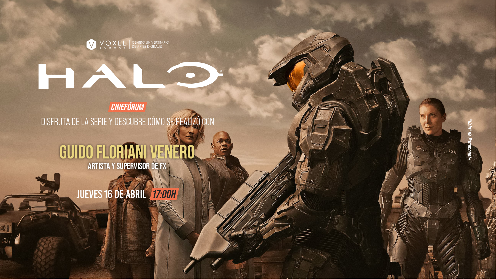 Cinefórum en Voxel School — 16 de abril