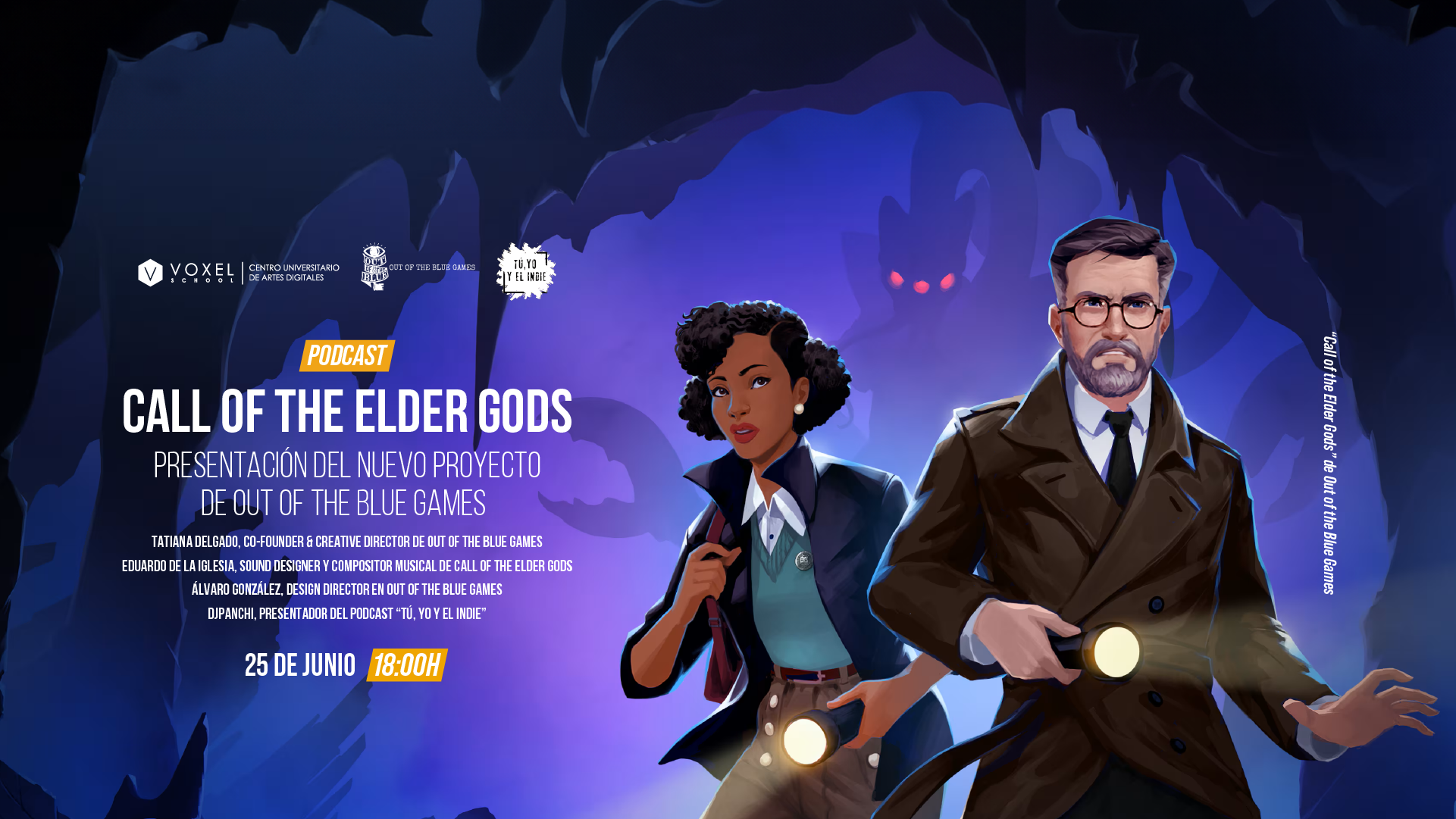 Presentación Call of the Elder Gods — 25 de junio