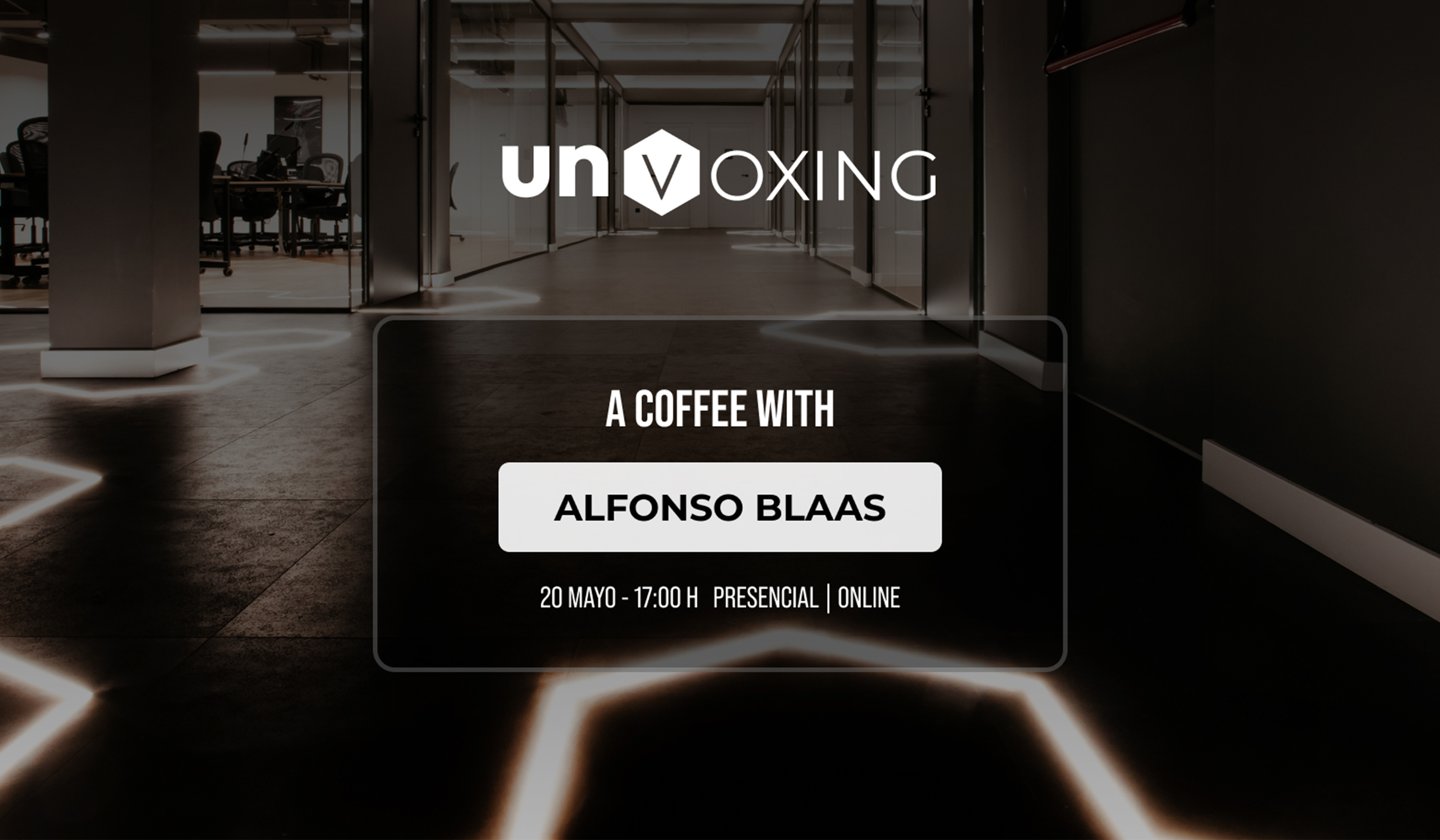 A coffee with Alfonso Blaas