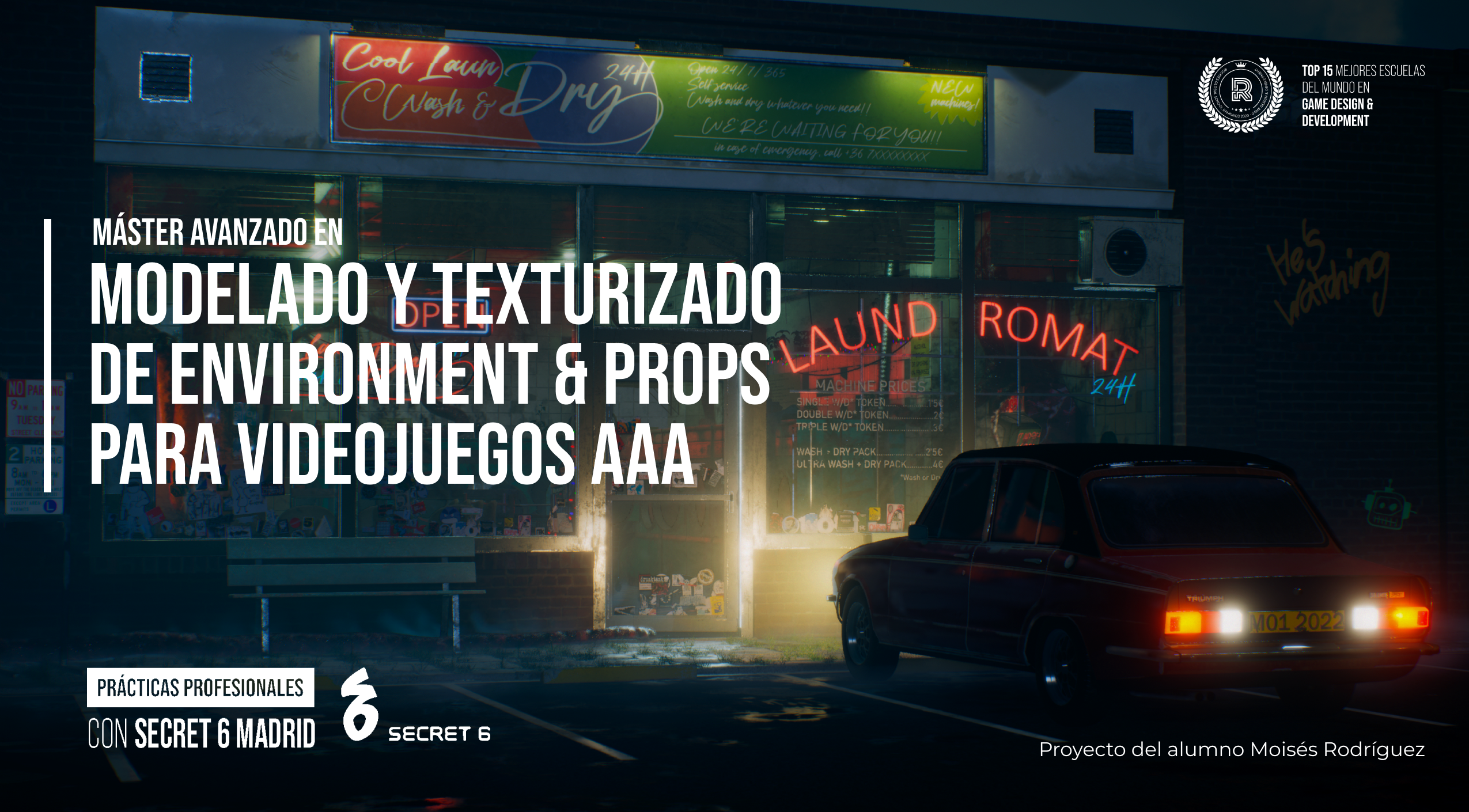 Máster Avanzado en Modelado y Texturizado de Environments & Props para Videojuegos AAA