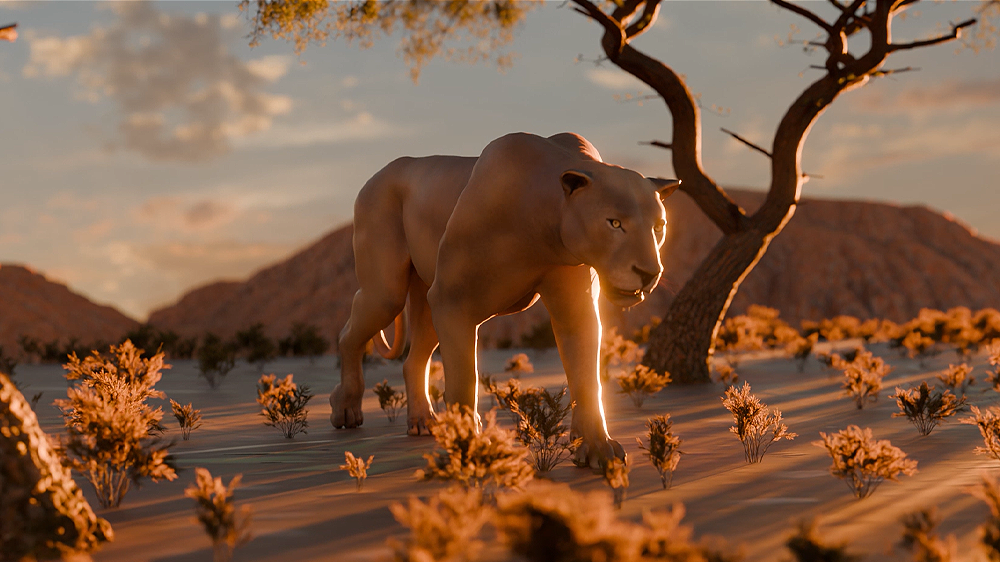 voxel day animacion